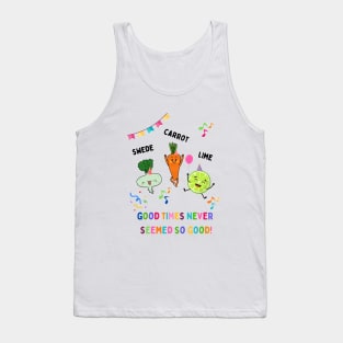 Swede Carrot Lime Tank Top